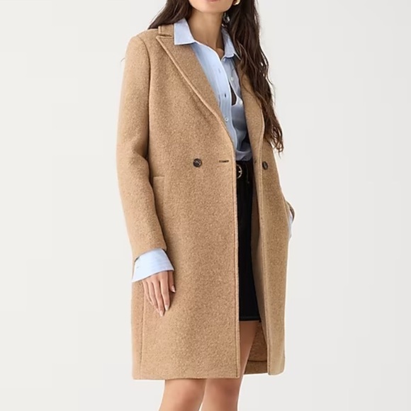 J crew New Daphne topcoat in Italian boiled wool - Picture 1 of 5